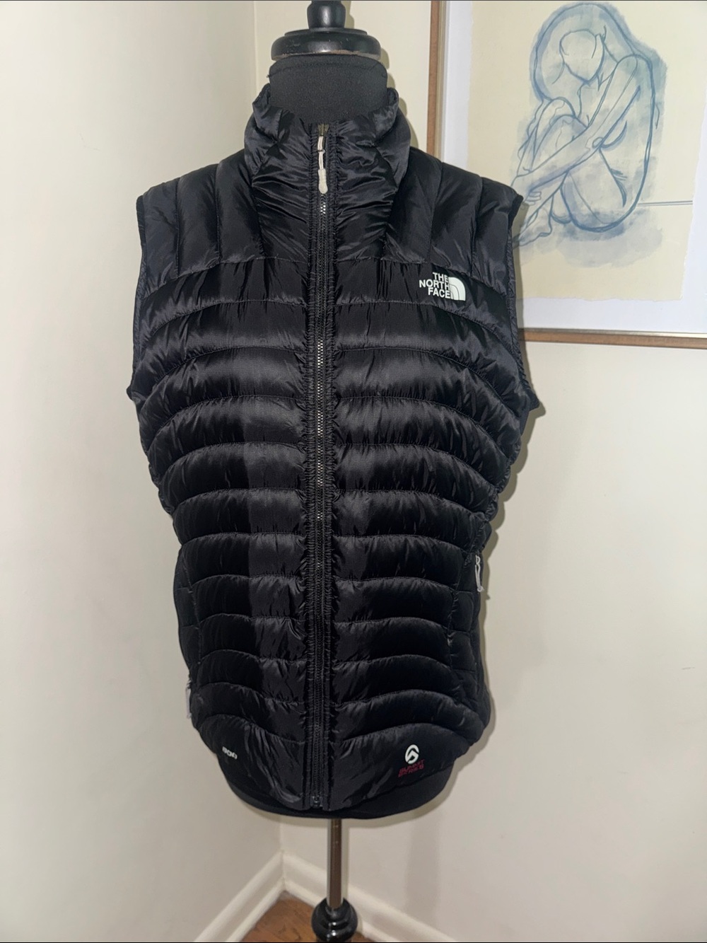 The North Face | Black Summit Series water-repellent 800-fill Vest-Size Large